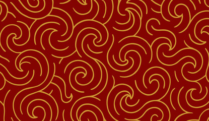 Imlek, ripple wave, Decorative red swirling pattern suitable for backgrounds, web design, or promotional materials.