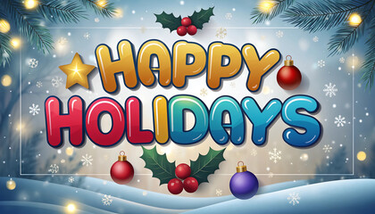 merry christmas and happy new year background