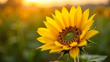 sunflower in the garden