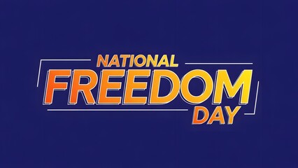 Celebrating national freedom day honoring american liberty and independence