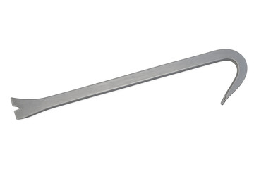 Metal crowbar tool for demolition and construction