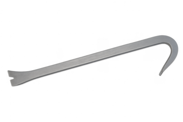Metal crowbar tool for demolition and construction