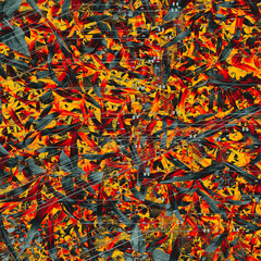 abstract background with colorful waves