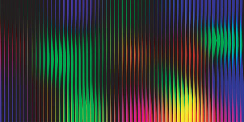 A vibrant spectrum of vertical lines displaying a colorful abstract gradient
