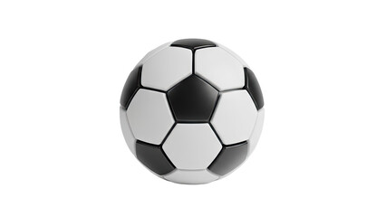 Classic Soccer Ball on transparent background