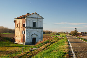 Novello Pavia Church Christian religion buildings history historic