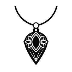silver pendant ornament design