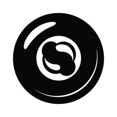 skype glossy round logo