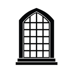 skyscraper window grid background