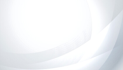 Modern abstract white background with smooth curves and light © iftekhar