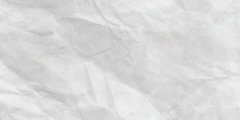 Obraz premium A bright and clean white crumpled paper texture background with visible creases and wrinkles