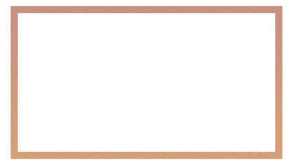 Blank square 3d template with vibrant gradient color photo frames isolated on a white wall texture for vector art design business banners and empty picture frame border decoration