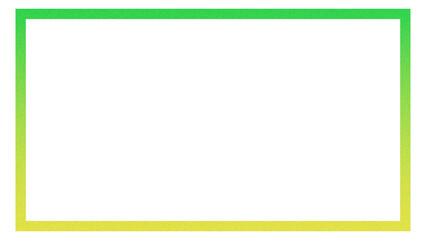 Blank square 3d template with vibrant gradient color photo frames isolated on a white wall texture for vector art design business banners and empty picture frame border decoration