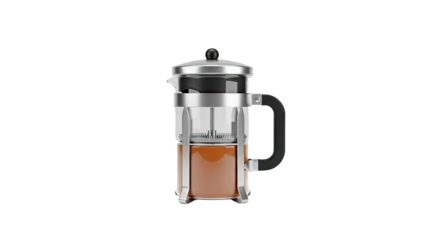 French Press Coffee Maker with Coffee