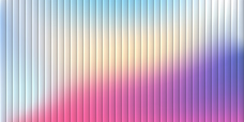 Concept of ripple gradient background design. Vector illustration with ripple glass texture effect. Trendy Y2K design banner. Modern colourful gradient background with glass displacement effect.