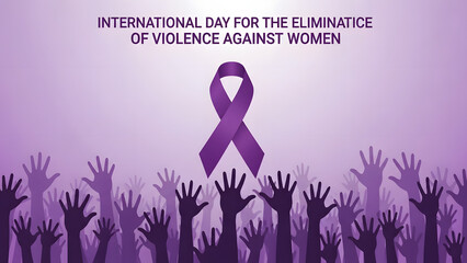 International day for the elimination of violence against women awareness campaign