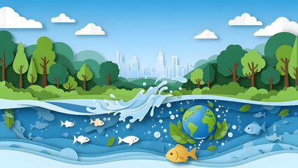 Protecting our planet with clean water and green spaces