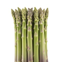 asparagus on white background