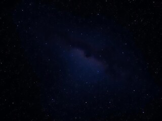 Fototapeta premium Cosmic abyss unfolds, star clusters like scattered jewels on velvet, stark light carving celestial contours, celestial, cosmic