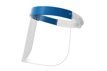 Face shield protecting against virus infection spread