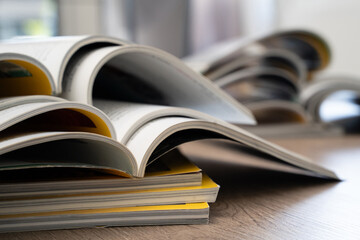 Magazines publication Newspaper and journal books: background and catalog design; article magazine press; newspaper media book knowledge; document advertising datum textbook