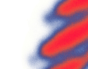 Abstract Grainy Gradient Background with Red and Blue Vibrant Textures