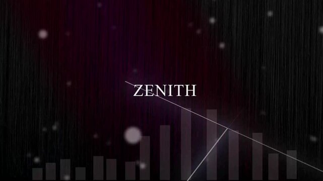 Business zenith Concept with Corporate Strategy, Teamwork, Financial Growth, Management, Protection and Success Icons 4k video