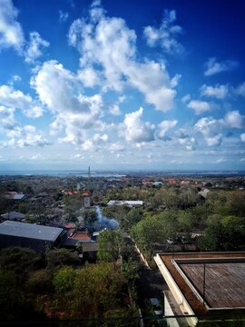 View of Jimbaran, Bali from above