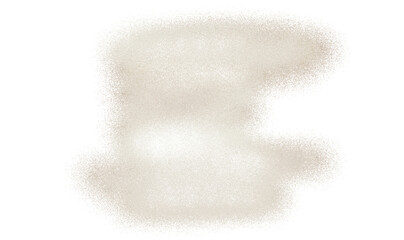 Grunge rough seamless dust particles powder explosion overlay effect PNG.