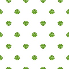 10 years experience seamless pattern isolated on white background