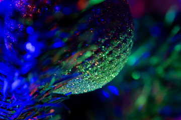 Christmas decoration ball tree light bubble 