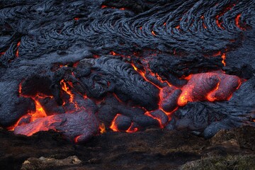 Lava from Fagradalsfjall 2