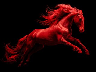 red horse