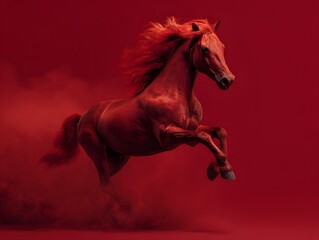 red horse