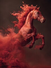 red horse