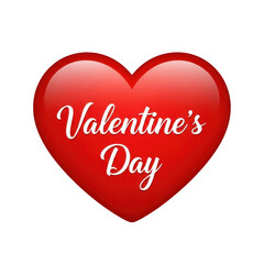 Celebrate valentine's day isolated on transparent background