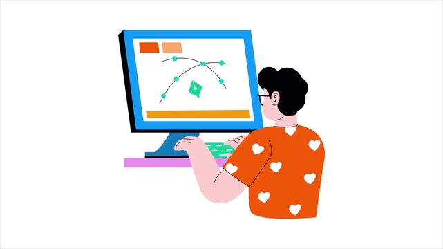 Graphics designer  Animation MP4 File