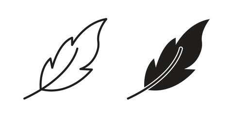 Feather icons symbol collection. Vector Illustration. vector icon set.