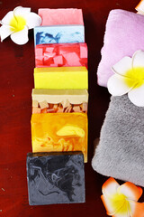 Natural handmade soap, fragrant and organic, skin care