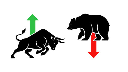 a black bear silhouette Vector