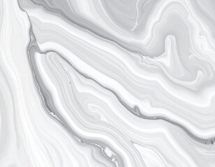 Obraz premium Gray & white marble texture with swirling patterns