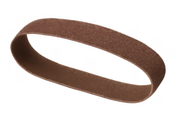 Abrasive sanding belt for wood finishing and polishing