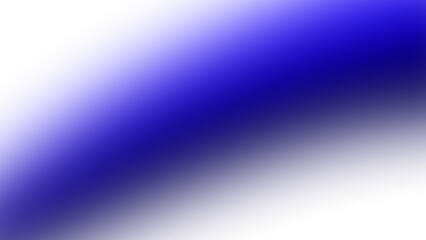 Blurred dark blue gradient isolated on transparent background