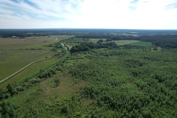 Eggesin, Blick &uuml;ber den Eggesiner See 2022