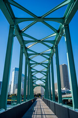 快晴の勝鬨橋　東京都中央区