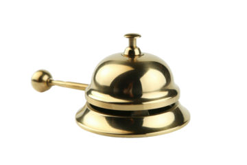 Brass hotel service bell