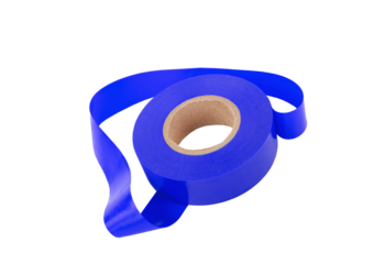 Vibrant Blue Electrical Insulation Tape Roll for Secure Wiring, DIY Projects, and Professional Repairs
