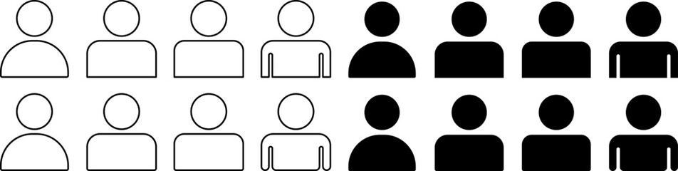 Group of silhouetted figures