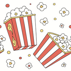 pop corn background