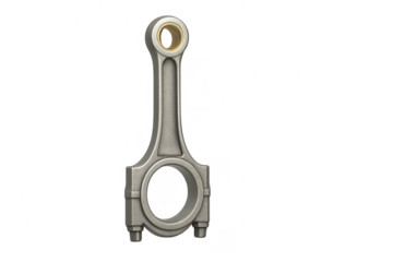 Engine connecting rod isolated on transparent background